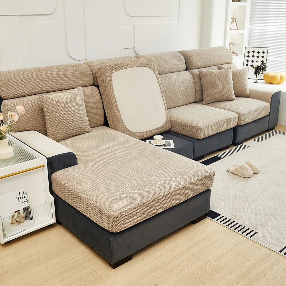 1pc Jacquard Sofa Slipcover