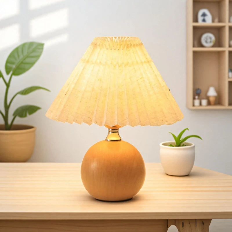 Pleated Desk Lamp