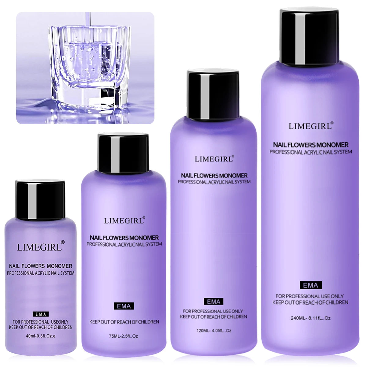 Large Capacity Liquid Nails Acrylic