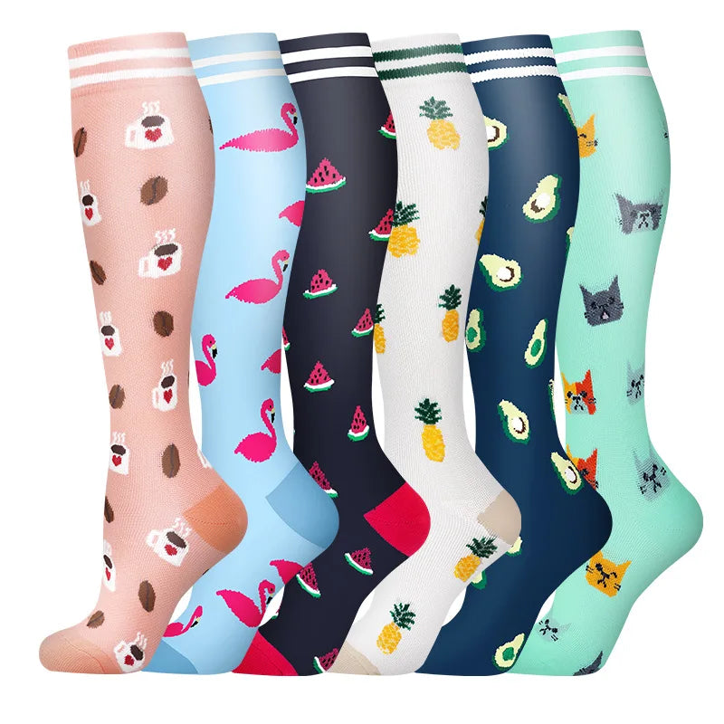 3/6Pairs Compression Socks